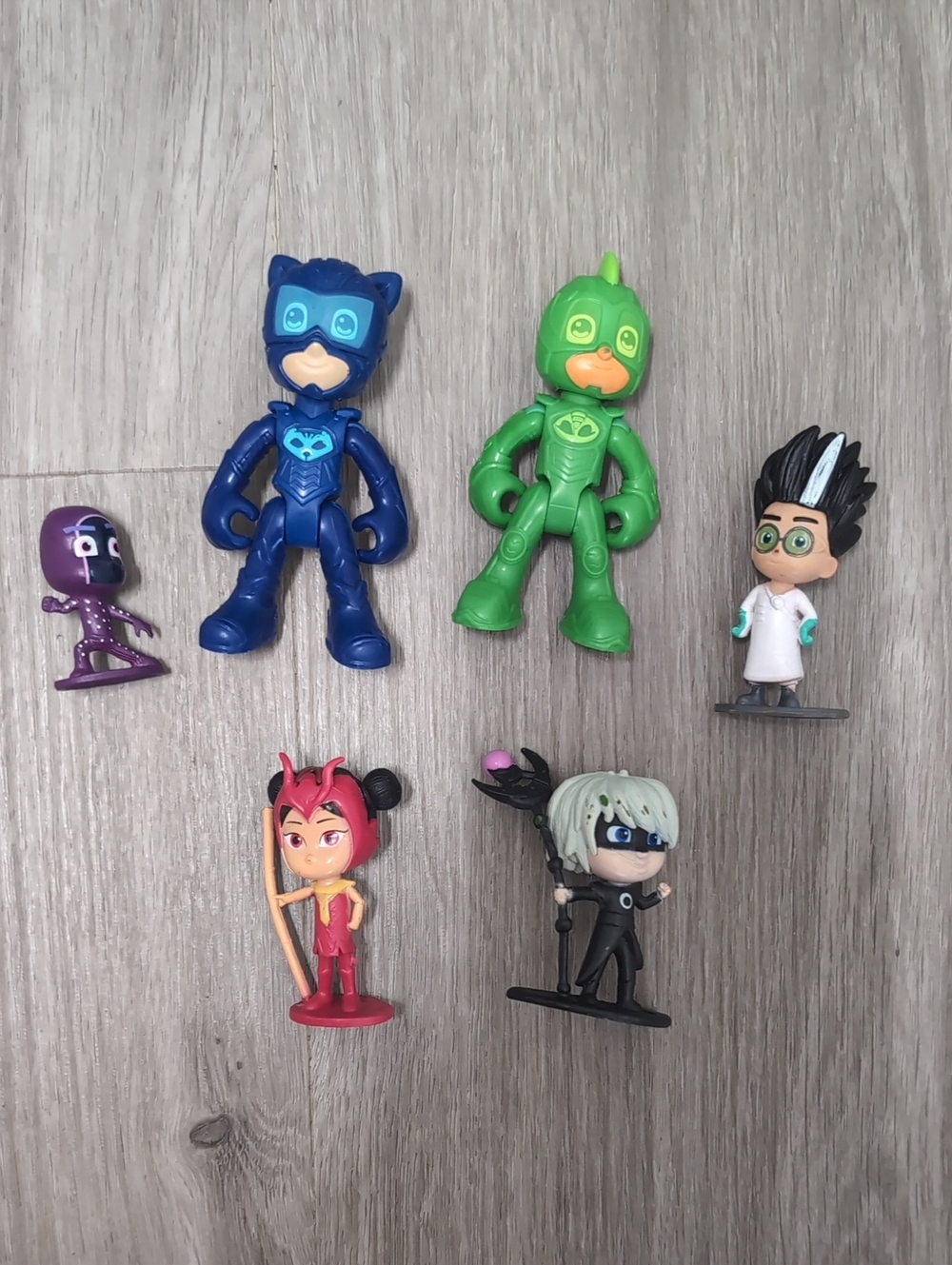 PJ Mask Blue Catboy & Green Gekko Kids Toy Figures - Set of 2